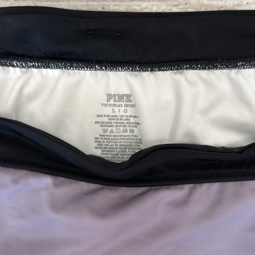Pink large retro boyshort swim bottom large - Picture 2 of 5
